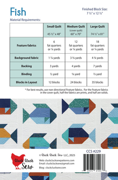 Fish #229, PDF Pattern