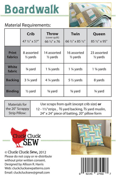 Boardwalk #135, PDF Pattern