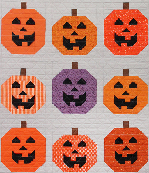 Jack-o'-lanterns #224, PDF pattern