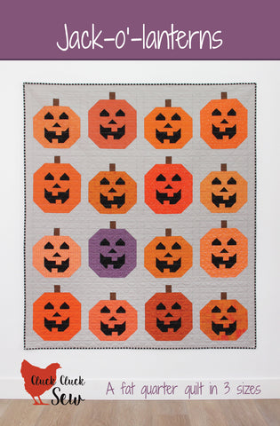 Jack-o'-lanterns #224, Paper pattern