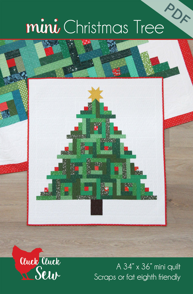Mini Christmas Tree #214 PDF Pattern – Cluck Cluck Sew mini-christmas-tree-214-pdf-pattern-cluck-cluck-sew