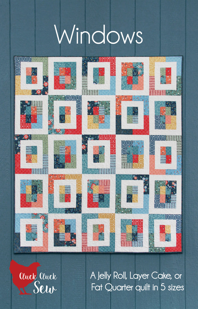 Windows #218, Paper Pattern – Cluck Cluck Sew
