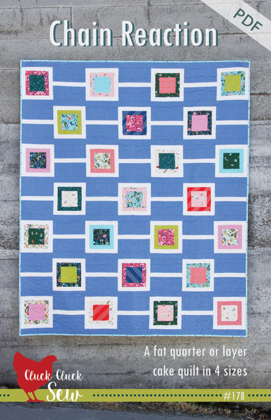 Chain Reaction #178 PDF Pattern – Cluck Cluck Sew