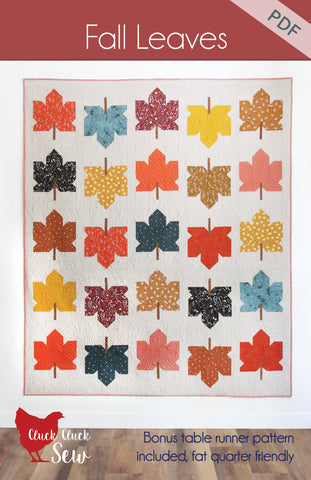 Fall Leaves #203, PDF Pattern