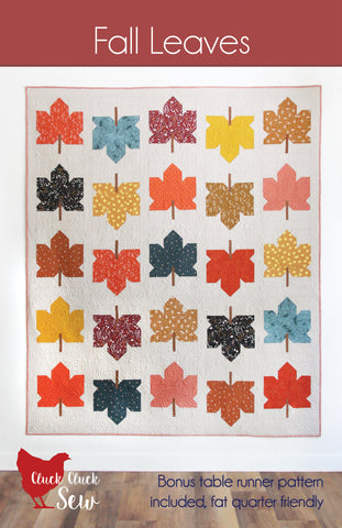 Fall Leaves #203, Paper Pattern