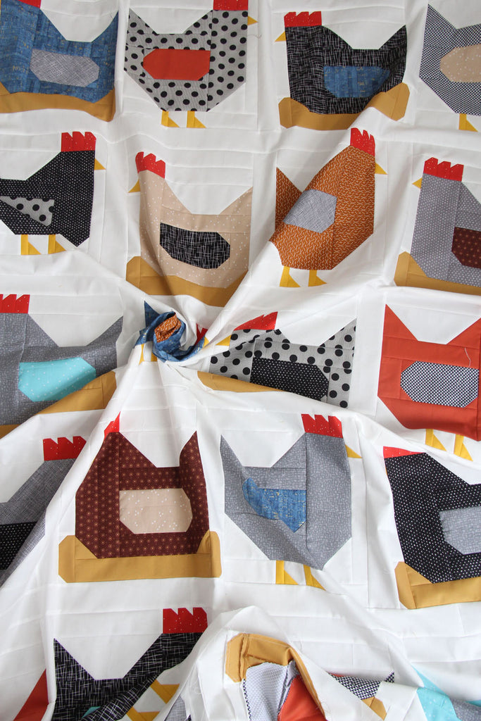 Chickens #185, Paper Pattern – Cluck Cluck Sew