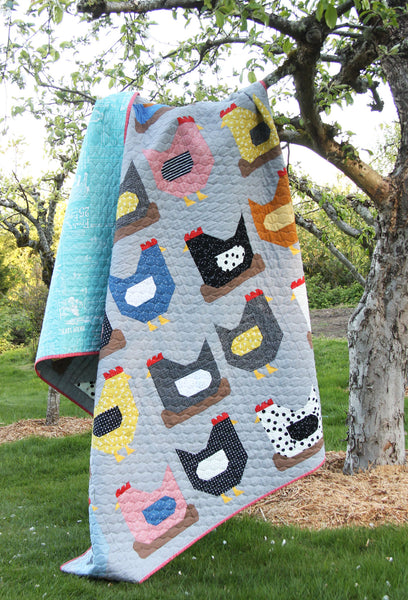 Chickens #185, Paper Pattern – Cluck Cluck Sew