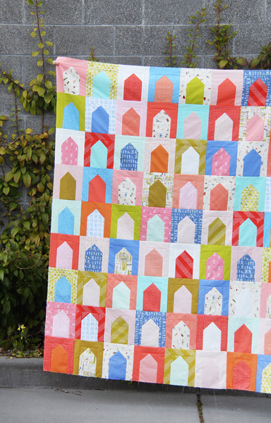Stay Home Quilt Pattern, FREE