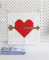 Lovestruck Quilt Block Pattern, FREE