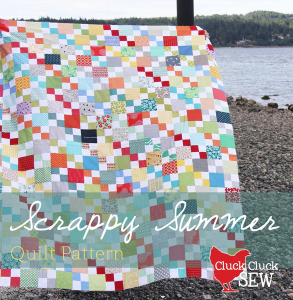 Scrappy Summer Quilt Pattern - PDF Only