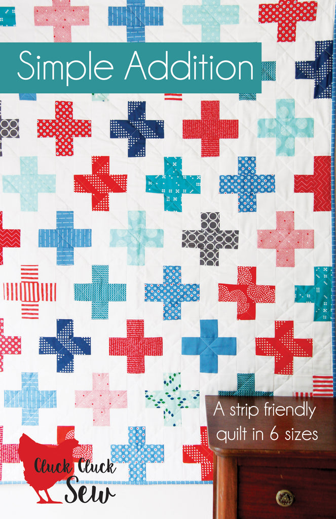Simple Addition#166, Paper Pattern – Cluck Cluck Sew