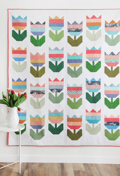Tulips #200, Paper Pattern